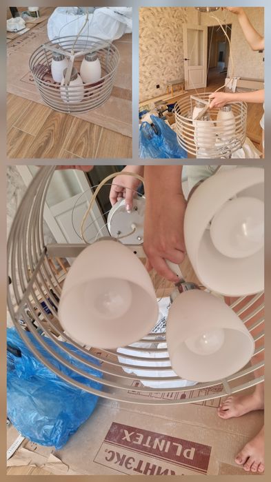 Продам люстры, БУ