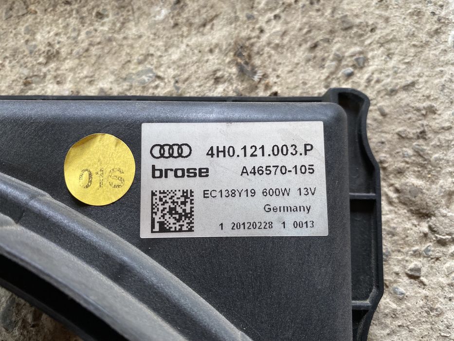 Electroventilatoare / Radiator AC Audi A6 A7 A8 / S6 S7 S8