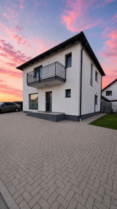 Casă 4 camere modernă, finisaje premium, încălzire în pardoseală – zonă liniștită, Ipotești