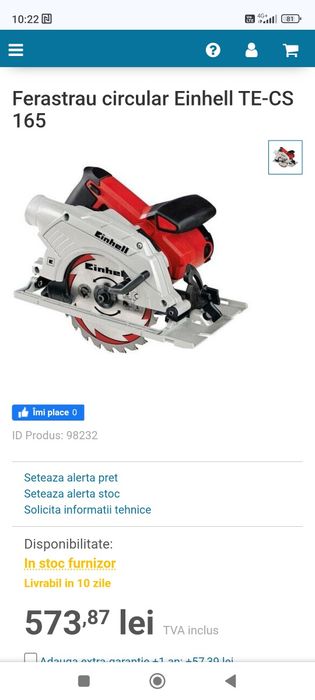 Fierăstrău Circular Electric