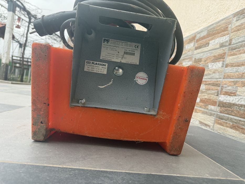 електрофузионна заваръчна машина за пластмасови тръби