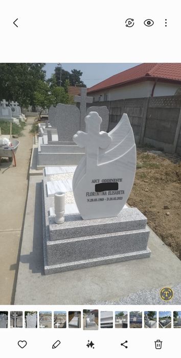 Monumente,  cruci mozaic, marmură,  granit