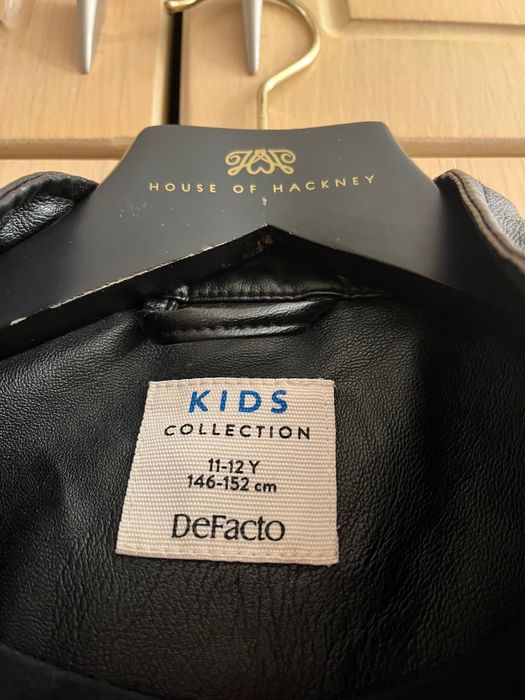 DEFACTO  - kids fashion - еко кожа яке 15 лв.