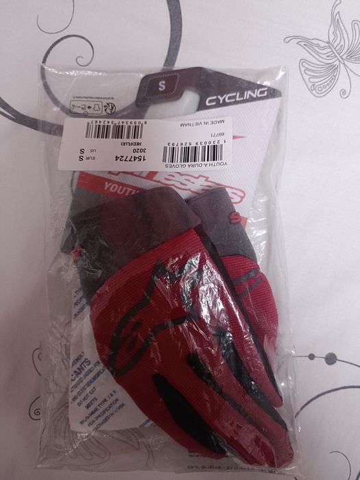 Mănuși AlpineStare fluo red