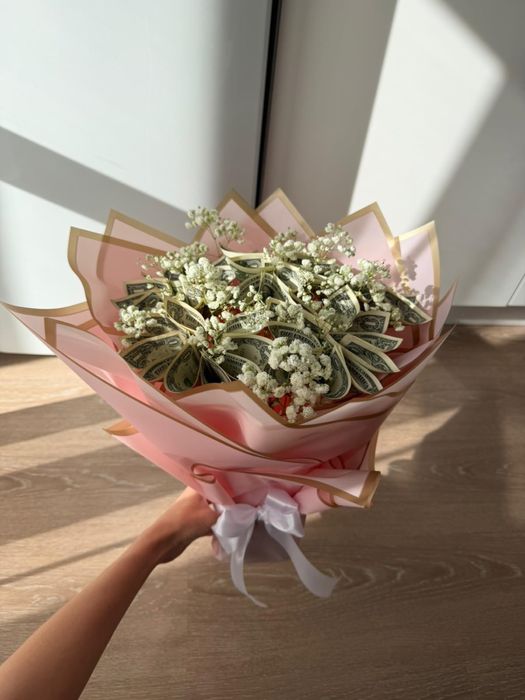 Денежный букет, подарок