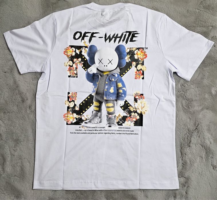 Tricou Off White bumbac