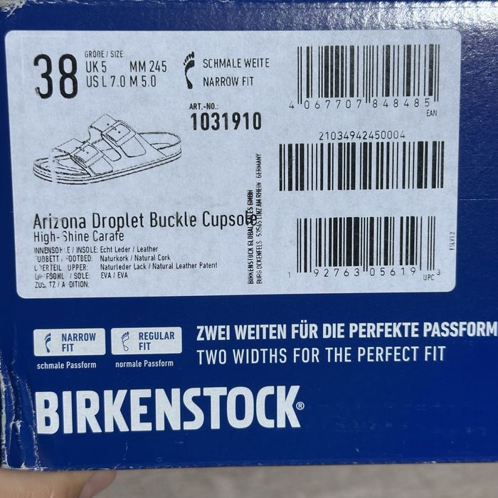 Сандали Чехли Birkenstock Arizona Droplet Buckle Cupsole