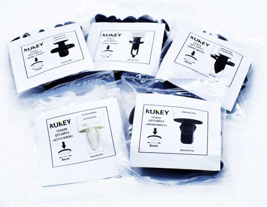 Щипки за кори, пластмаси, врати за Тойота Toyota