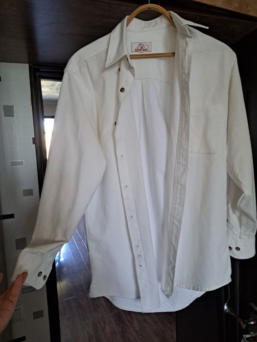 Белые рубашки с длинным рукавом подростковые