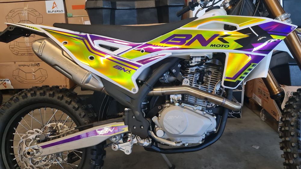 Motocross Cross Enduro 300cc Injectie BNK Nou E-Start 21/18inch Bord
