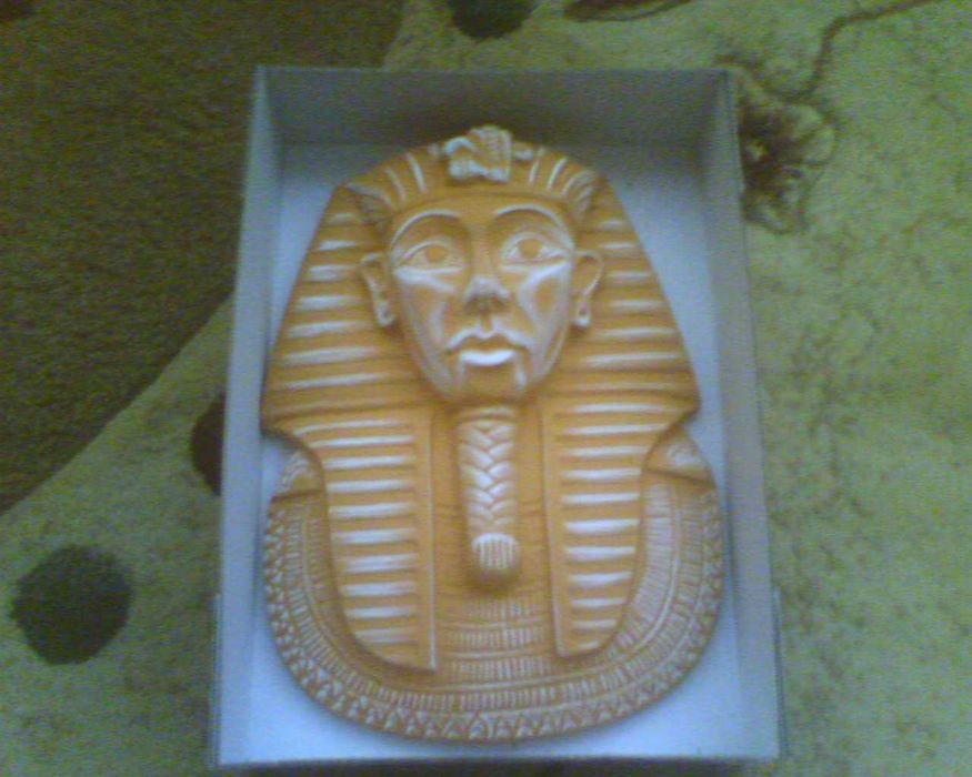 Placheta de perete egipteana faraonul Tutankhamon, NOUA – Brasov