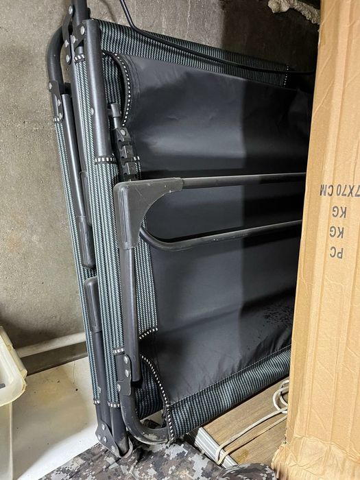 Раскладушка-шезлонг. Новая