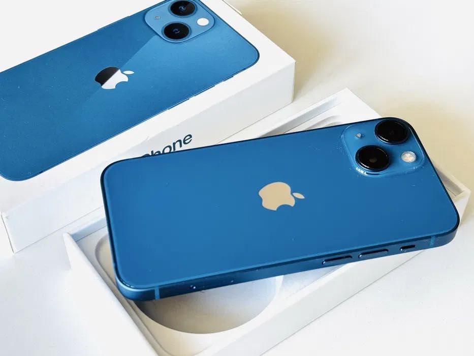 НОВ! Iphone 13 Mini 128GB Blue Гаранция 6 месеца