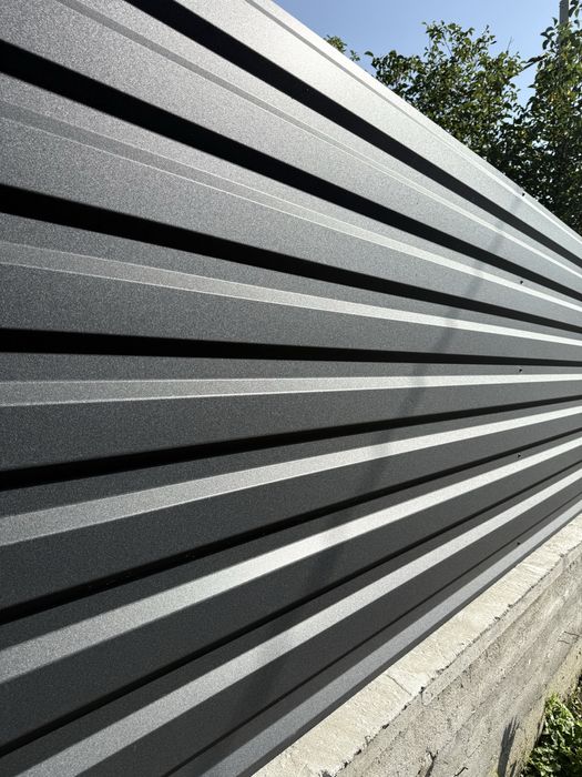 Tablă Cutată Gard RAL 7016 Gri Antracit Mat 35P 0.5MM 3M 4M 5M 6M