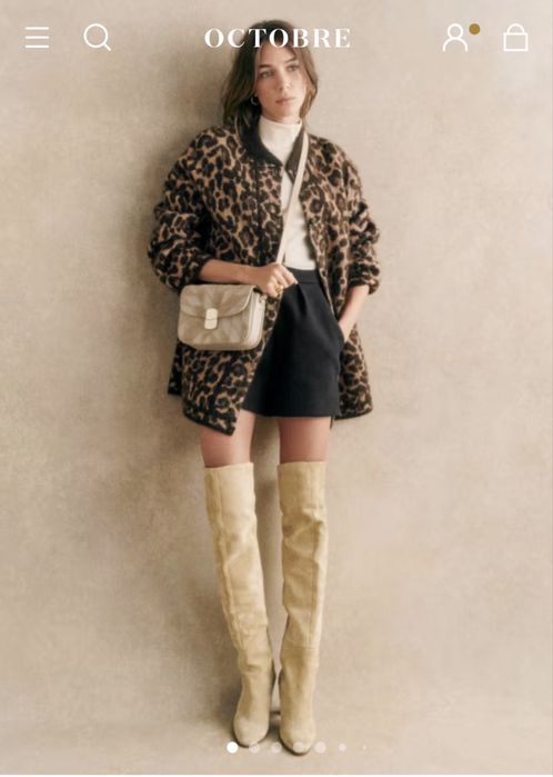 Sesane палто вълна размер 34