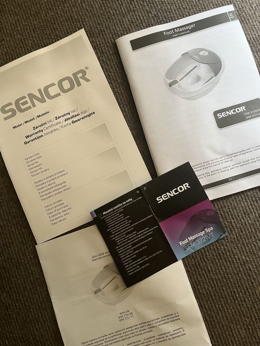 Масажна вана за крака Sencor SFM 3721VT