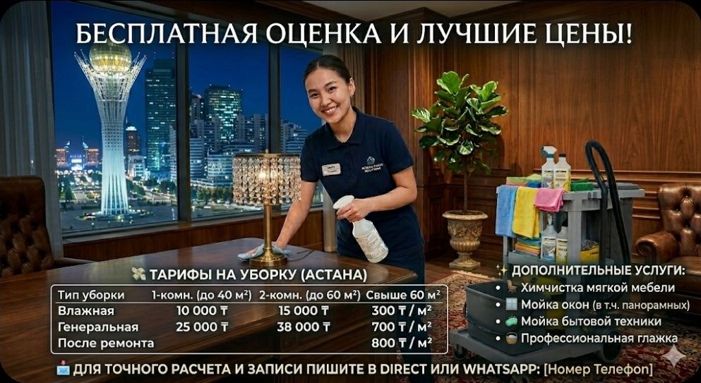 Клининг,Уборка квартир