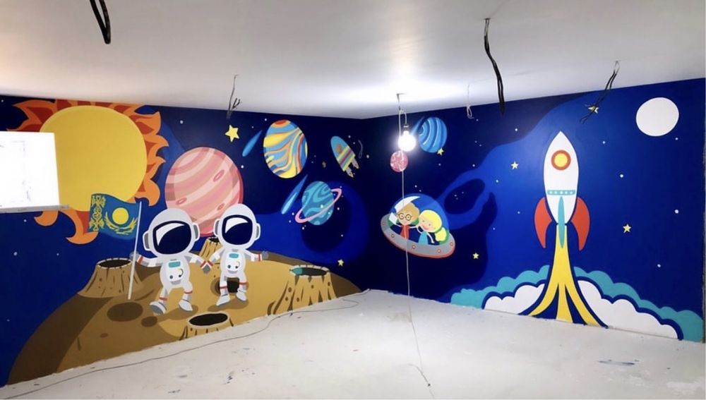 Роспись Стен Астана, Художник