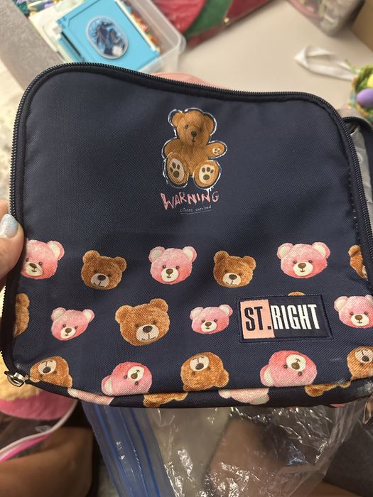 Ученическа раница St. Right Teddy Bear