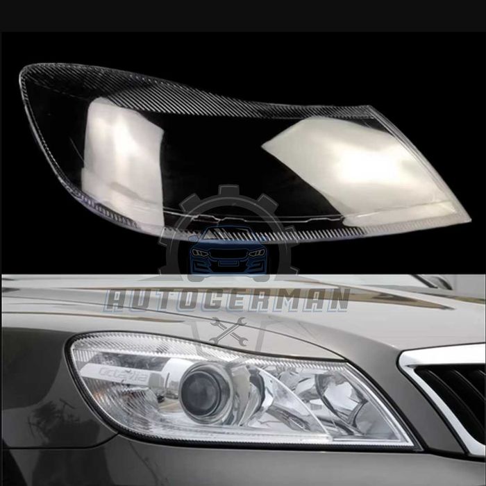 Капаци фарове Skoda Octavia A6 (09-13) стъкло фар крушки Шкода Октавия А6 xenon