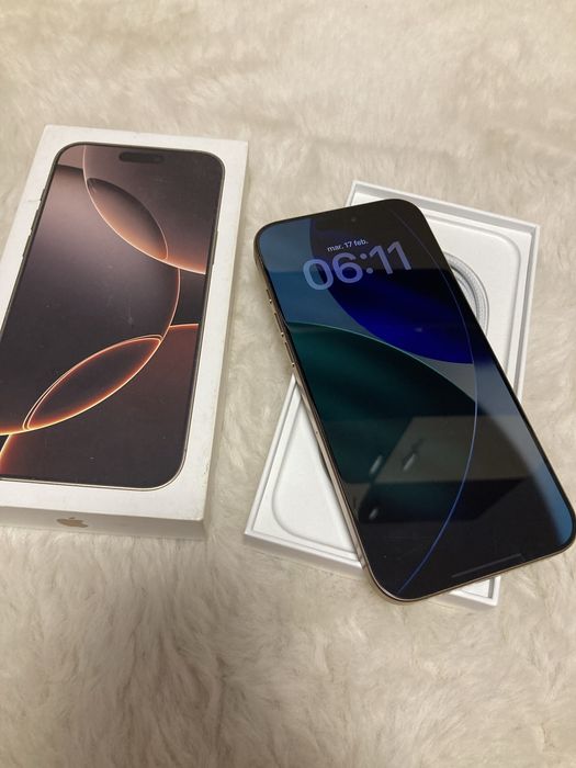 Iphone 16 Pro Max 256Gb ca Nou Baterie 100%