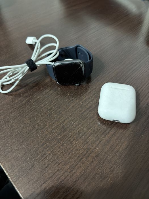 Apple watch SE 1, кейс Airpods 1