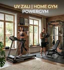 Uyingiz Uchun Mukammal Sport Zali — Noldan Boshlab Jihozlaymiz
