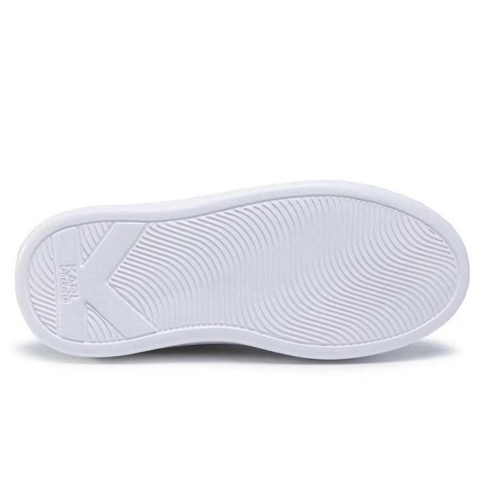 KARL LAGERFELD № 39 – Дамски кожени кецове с капси и лого нови с кутия