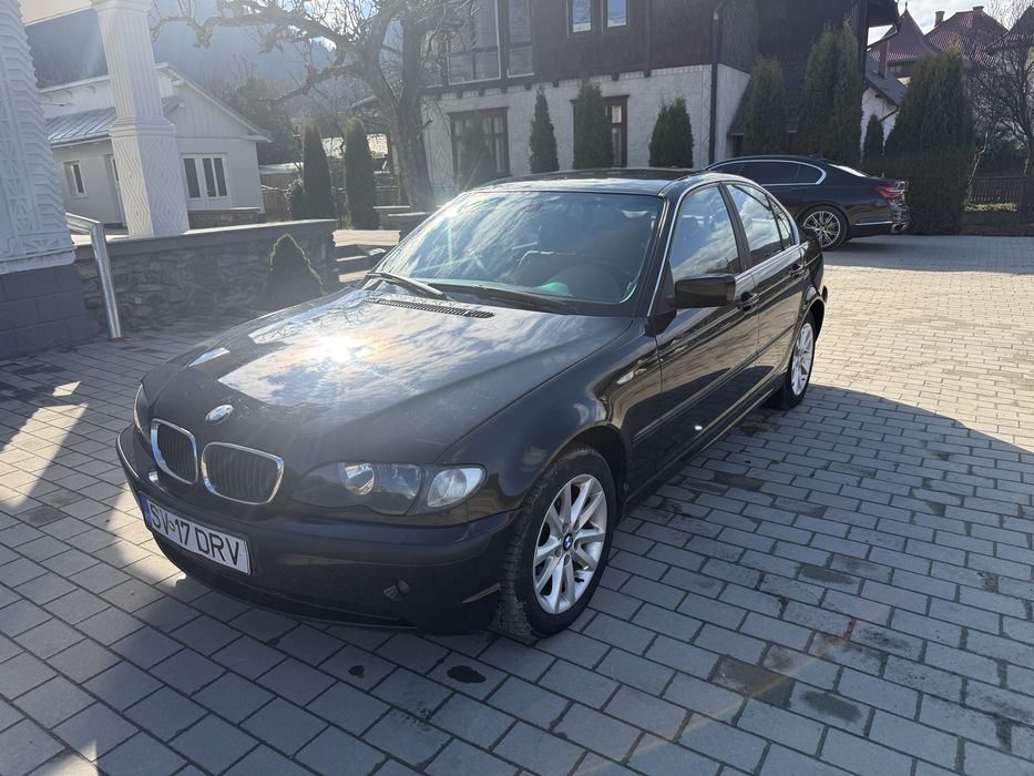 BMW Seria 3 E46 Facelift 2004 negru 2.0 diesel 150 CP 6+1 trepte Euro 4