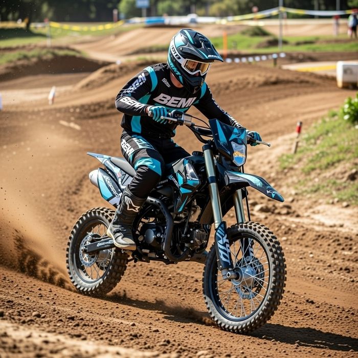 Bemi Cross Ultra 125 KXD 17/14" CB-609 EK PRO Racing cu trepte