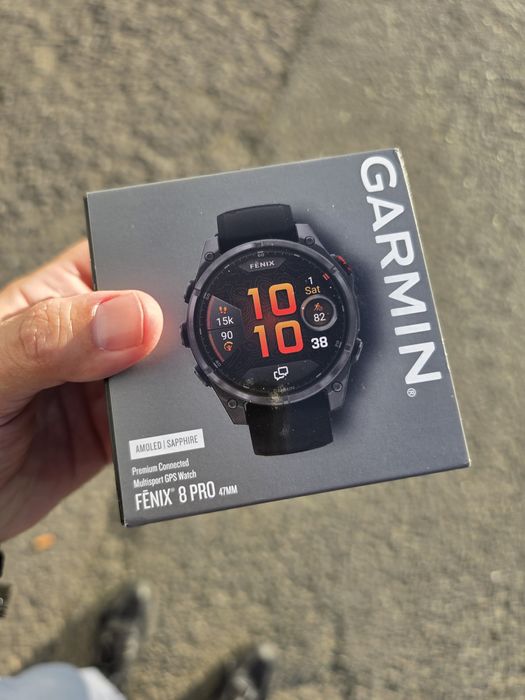 Garmin fenix 8 pro Sapphire Titanium 47mm