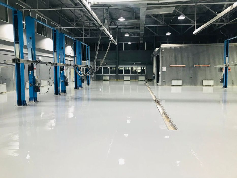 Полимерные пол краска для бетон