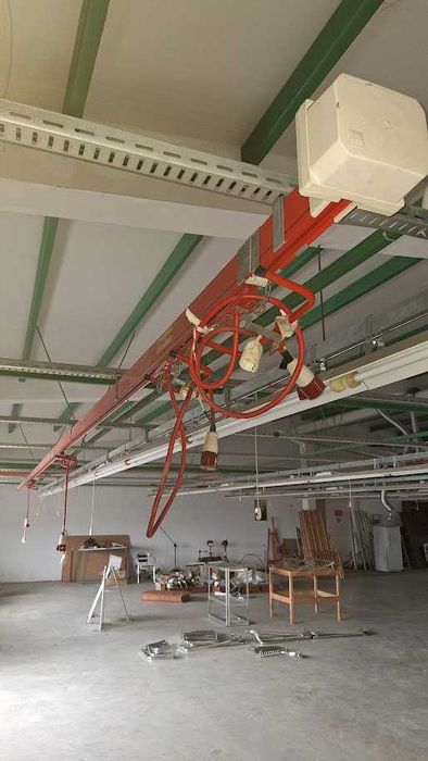 Busbar KAP 0404 трифазна шинна система 140 м + trolley линия