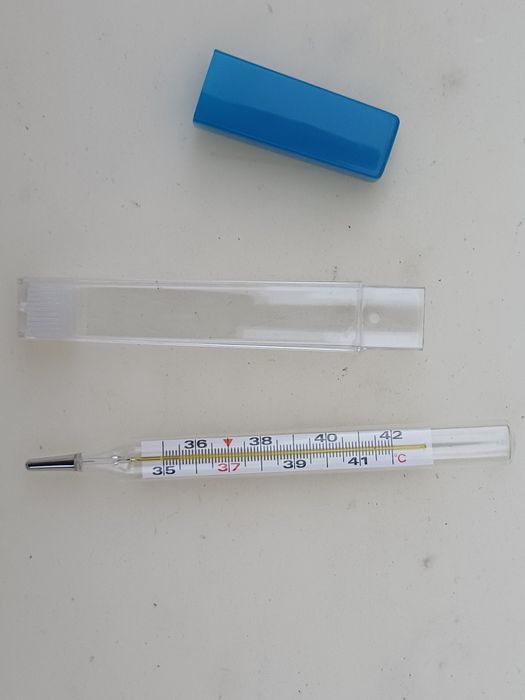 Termometru medical cu mercur. Este nou