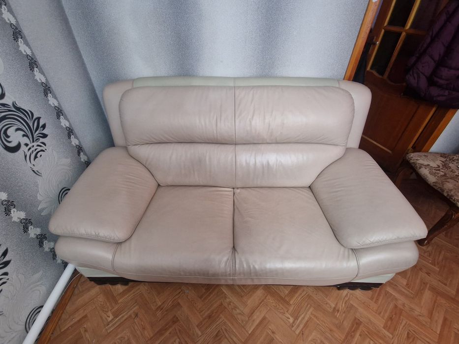 Диван 190×55 Кожный
