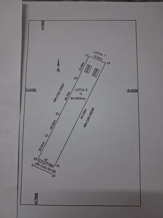 Intravilan 1625m2 imprejmuit, front stradal 15,5m, str. Calea Bucuresti nr. 128L 55Euro/m2 negociabil