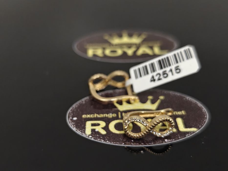 Bijuteria Royal: Cercei aur 14k/2.58 gr