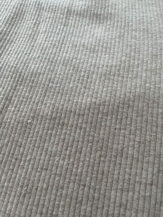 Vand pantalon cu bumbac,tricotat,bej deschis,XL,nou,H&M