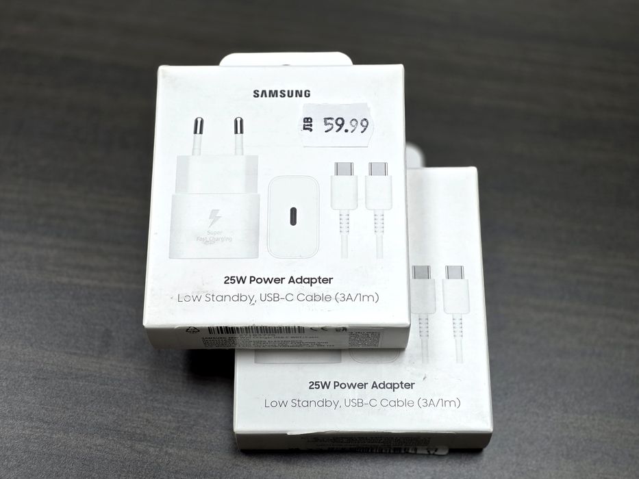 Зарядно Samsung 25W Power Adapter White | Бяло