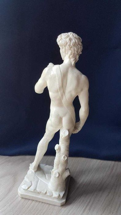 cadou rar regele David de Michelangelo semnat A.Santini 1960 Italia