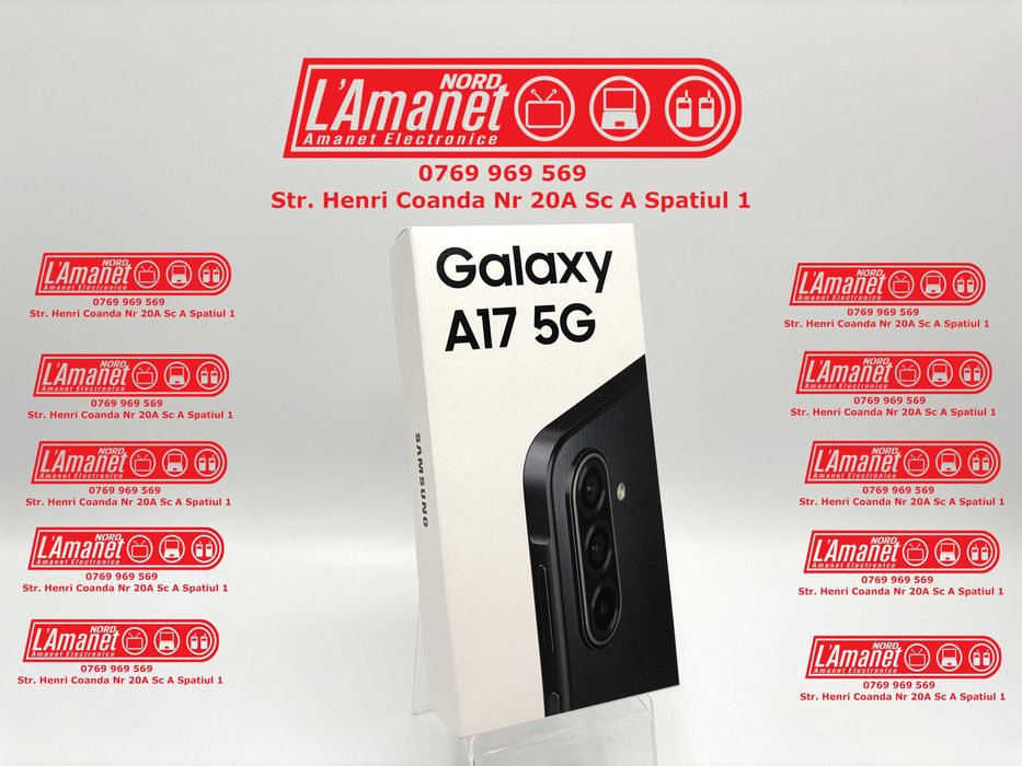 Samsung Galaxy A17 Dual SIM 4GB RAM 128GB 4G Black Nou Sigilat - Nord