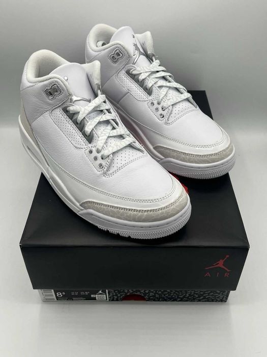 #EDITIE LIMITATĂ# Nike Air Jordan 3 Pure Money - Verificare Colet