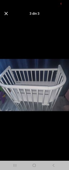 Patut din lemn co-sleeping