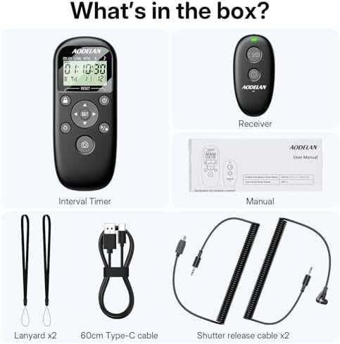 Ново Безжично дистанционно за Nikon time lapse интервален таймер за фотоапарат