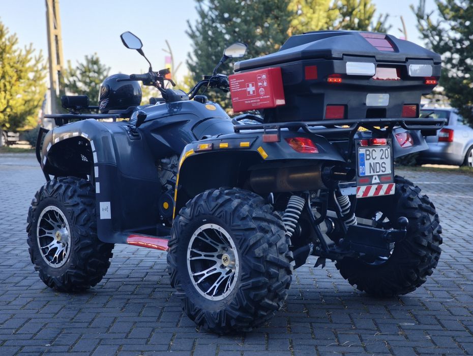 ATV înmatriculat 800cc 4x4,construcție CF Moto.