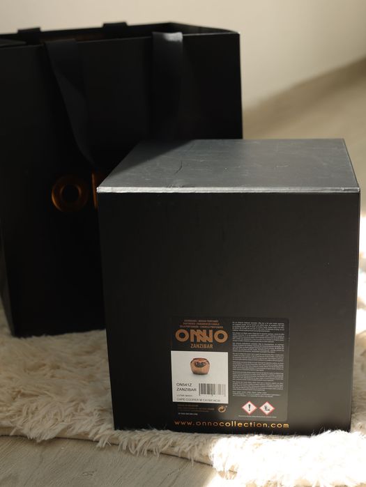 ONNO Cape Copper M – lumânare de lux originală, nouă, cutie + pungă