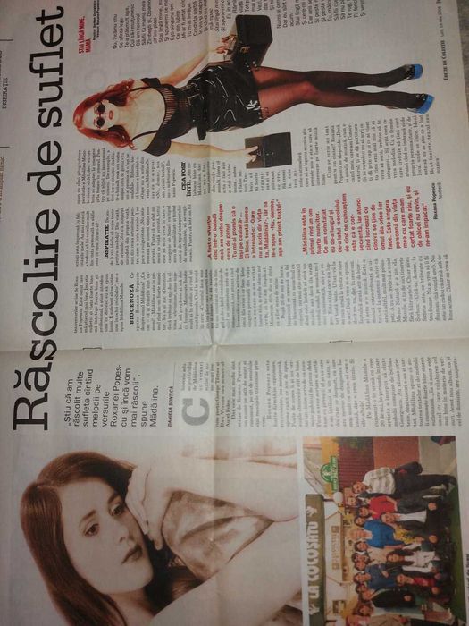 Revista Jurnalul de colectie cu CD Madalina Manole