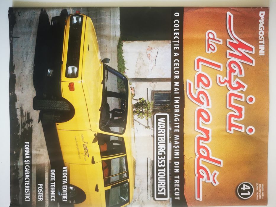 Revista Masini de legenda LADA Samara, VAZ 2107 TV 35 Wartburg Tourist