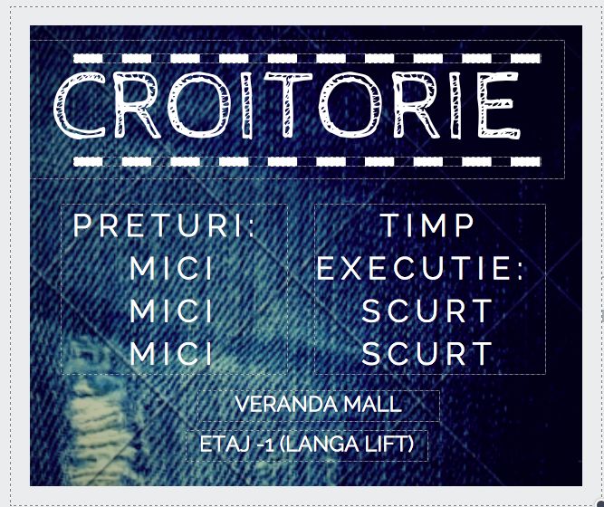 Croitorie Retus VERANDA OBOR/Atelier Colentina, Lizean, AVION, AFUMATI