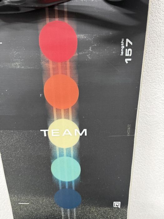 placa snowboard nitro team L157cm 2022/2023